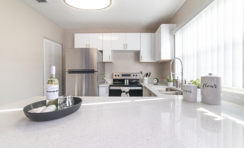 Renovated 2 Bedroom - 1 bedroom floorplan layout with 1 bathroom and 800 square feet