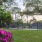 Pickleball Court and Flowers